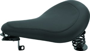 Yamaha Bolt Motorcycle Seat - Mustang Motorcycle - Spring Solo - Black - `14-`21 Yamaha Bolt Motorcycle Seat - Mustang Motorcycle - Spring Solo - Black - `14-`21